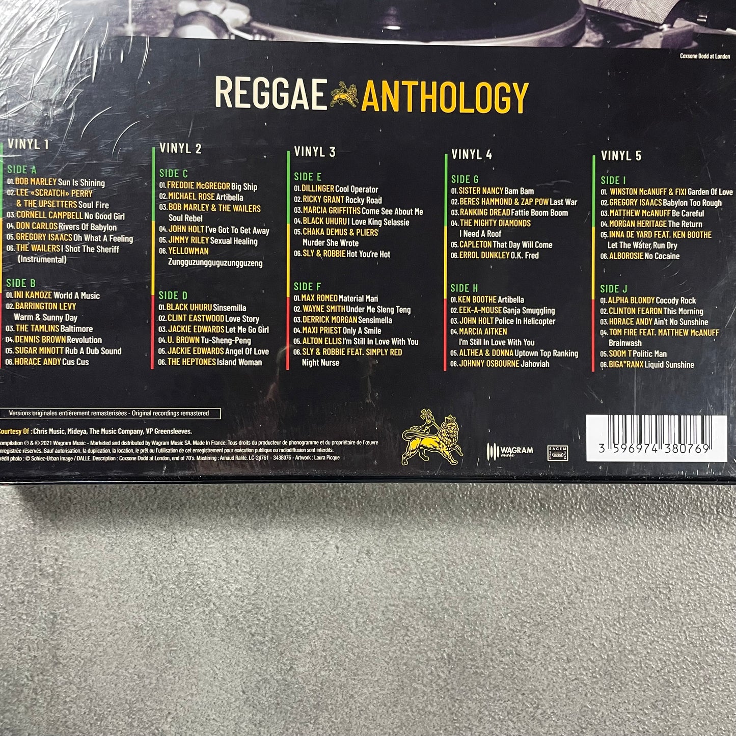 Reggae Anthology 5xLP