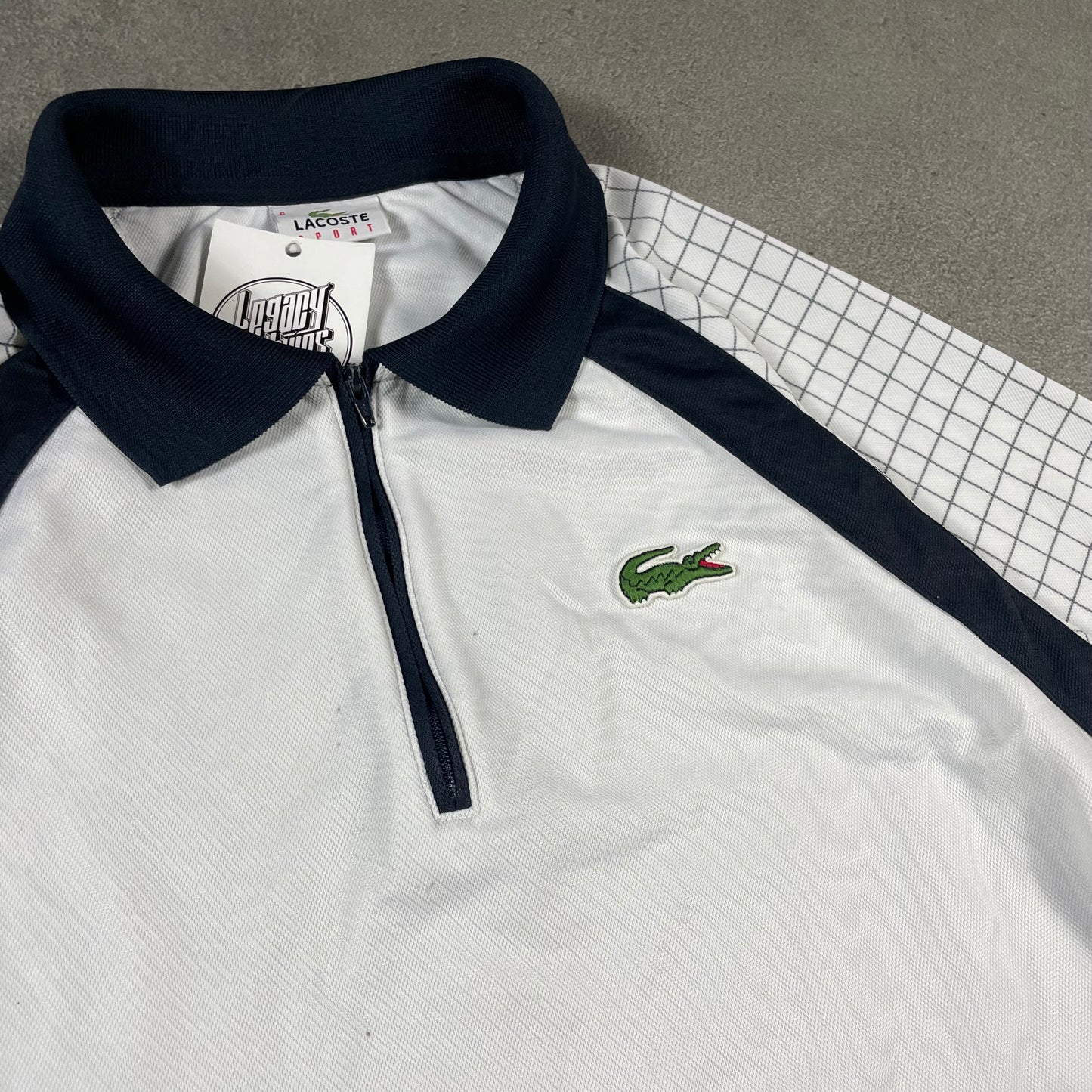 Lacoste Zip Polo (L)