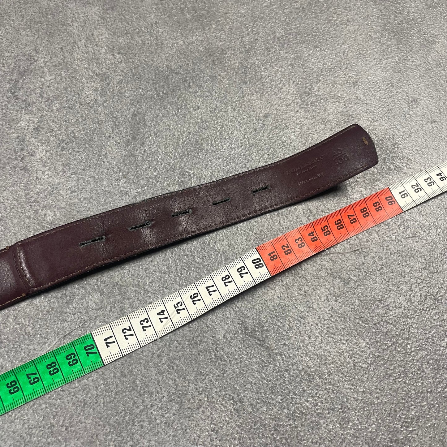 Burberry vintage Belt (90)
