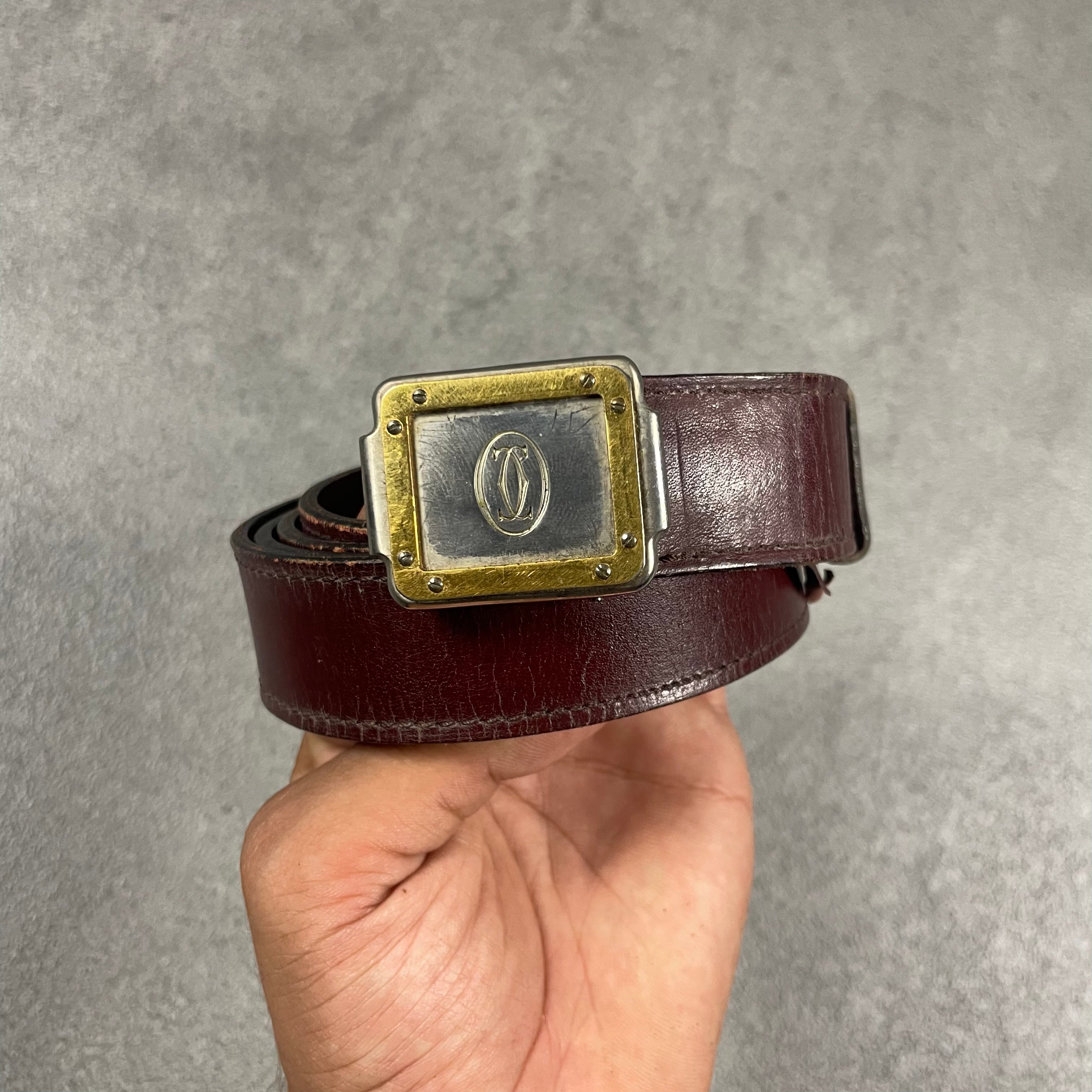 vintage Cartier Cロゴ belt archive カルティエ Cartier vintage Belt (110) – LEGACY ARCHIVES