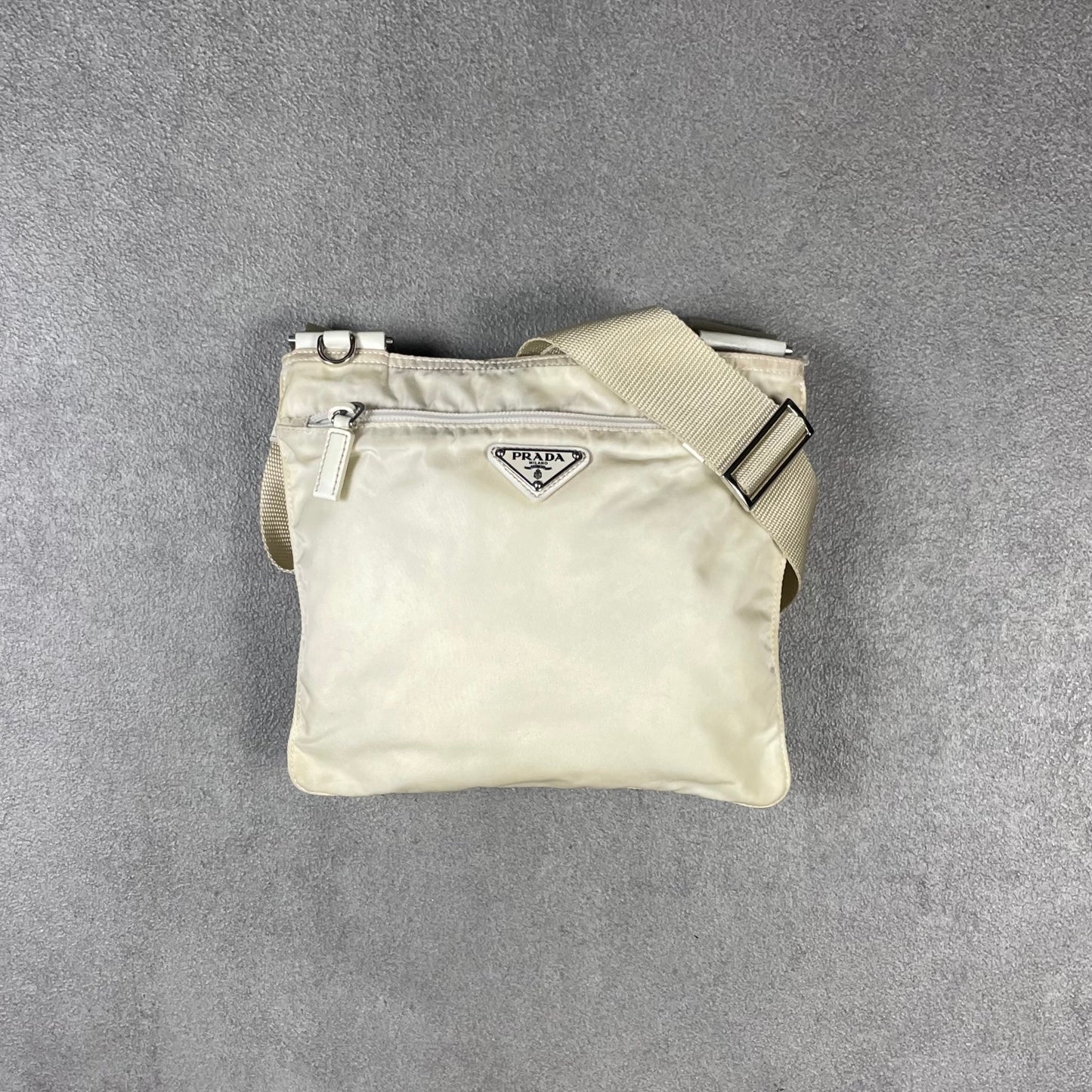 Prada Milano White Bag
