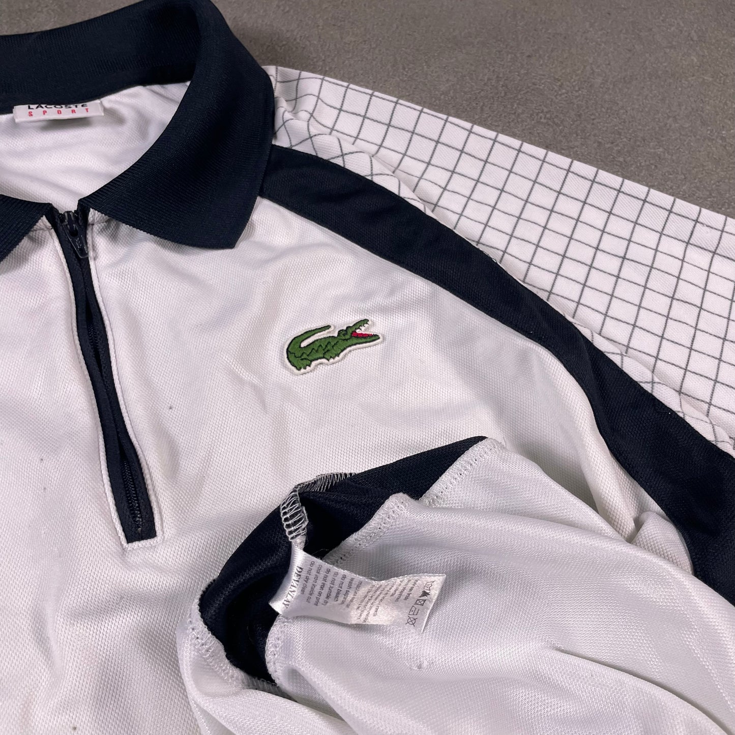 Lacoste Zip Polo (L)