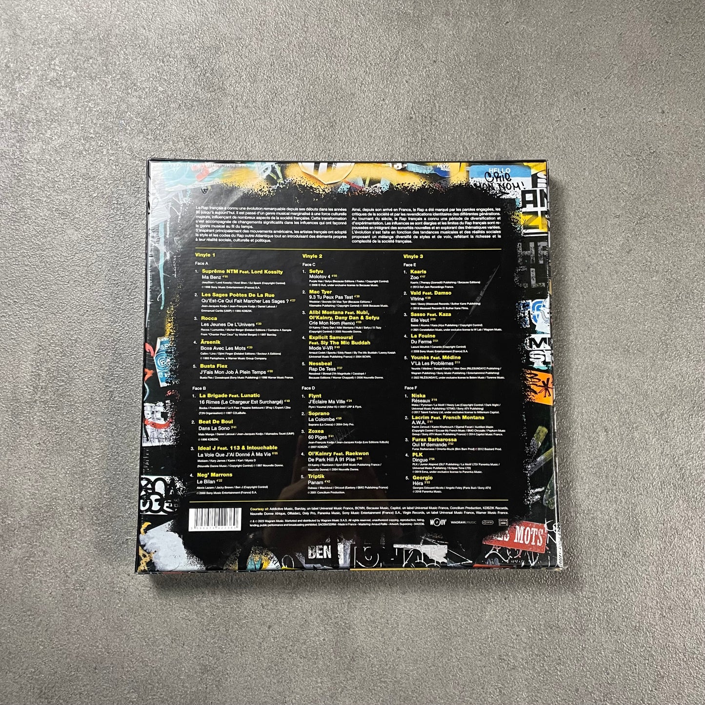 5xLP Culture Rap Français