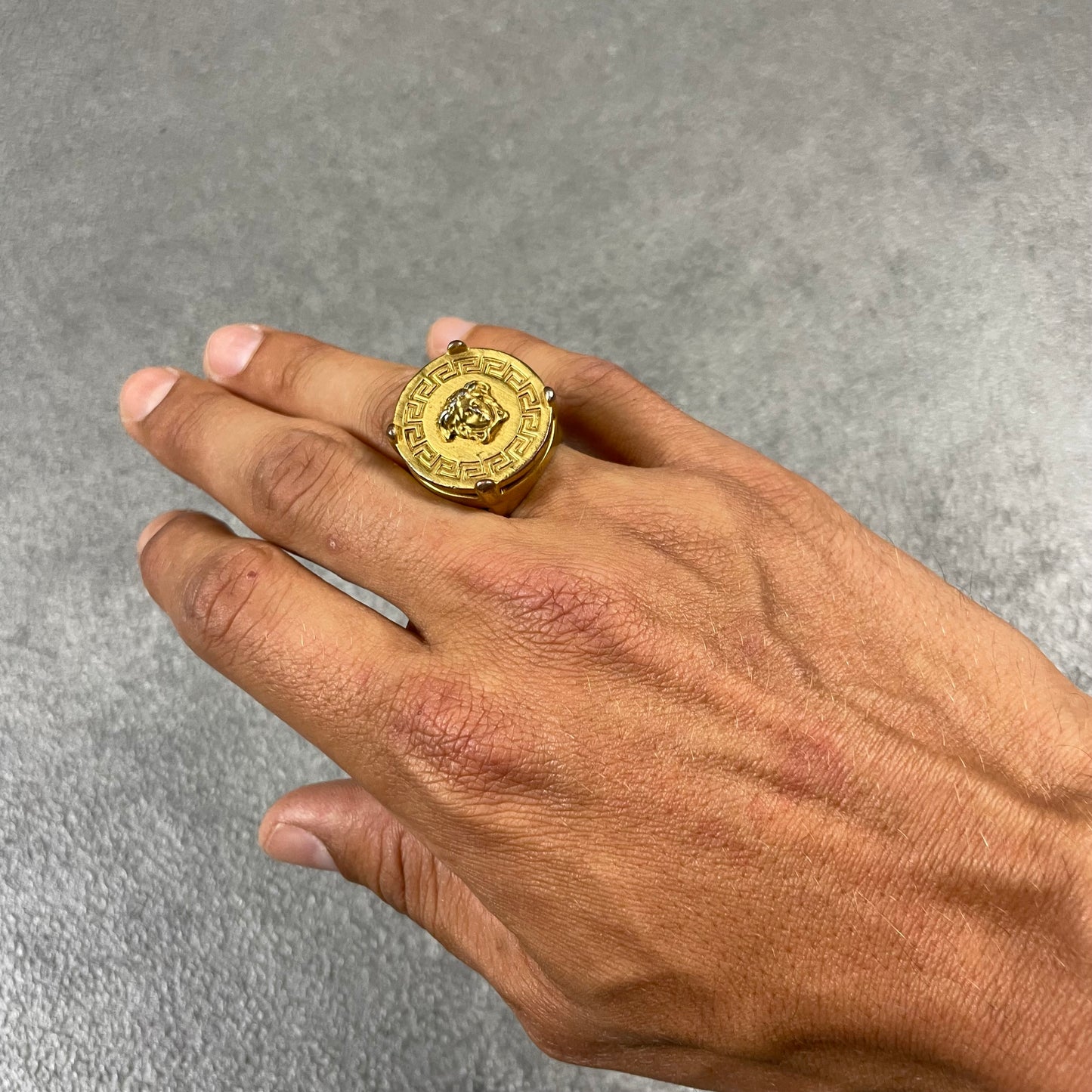 Versace Classic Medusa Ring