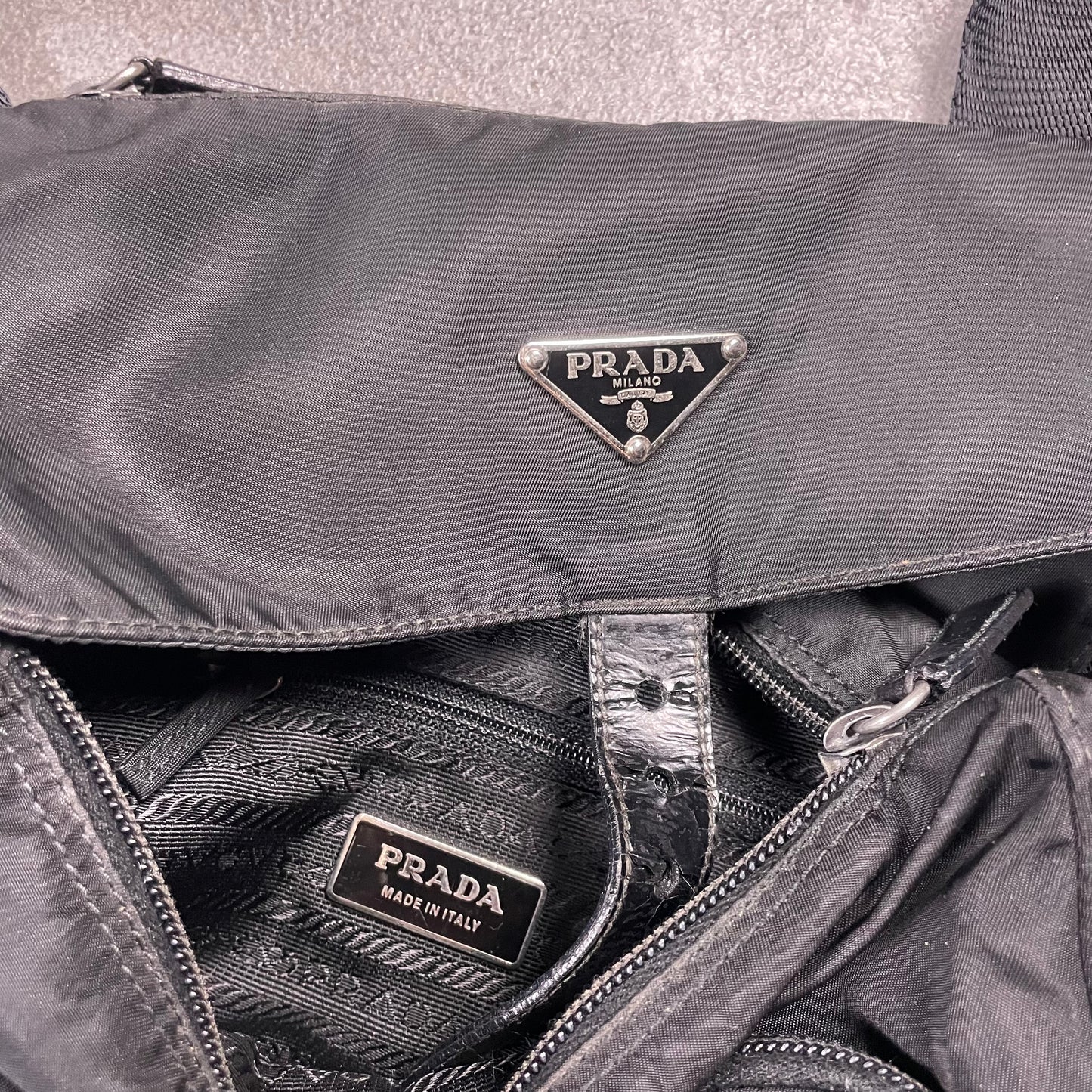 Prada Milano Messenger Bag
