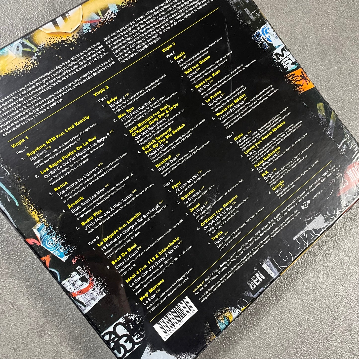 5xLP Culture Rap Français