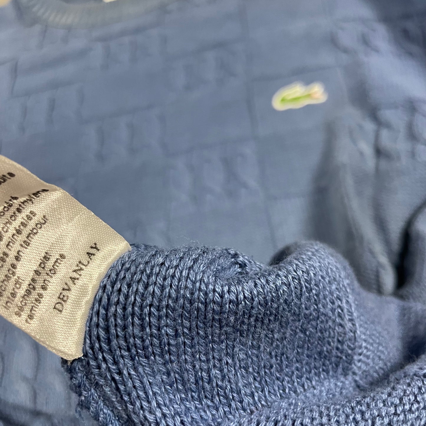Lacoste vintage Crewneck (L-XL)