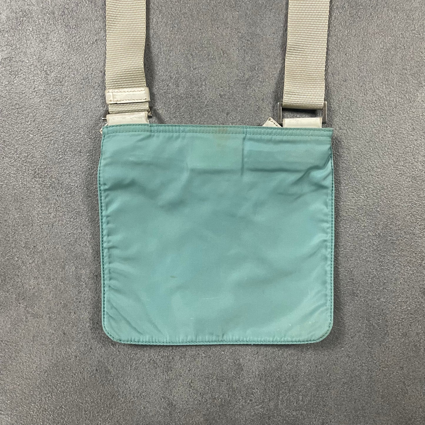 Prada babyBlue Side Bag