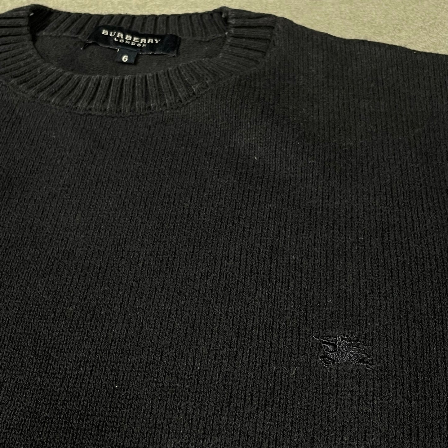 Burberry Navy Crewneck