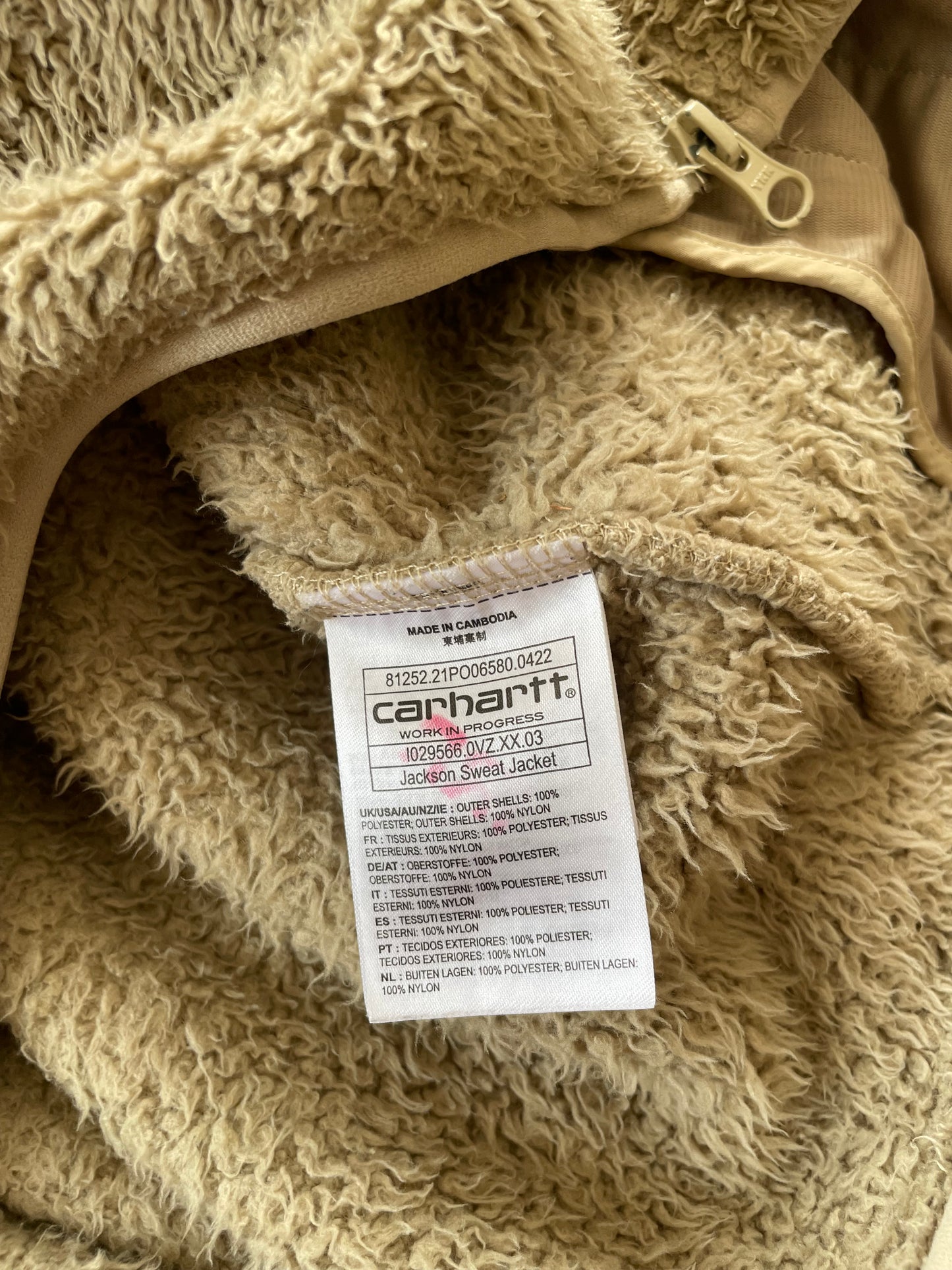 Carhartt polar Fleece Jacket (M)