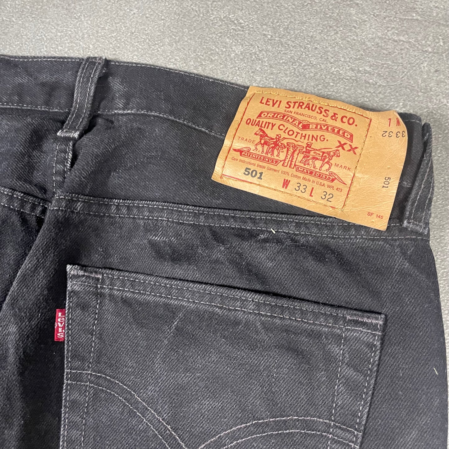 Levi’s 501 Black Made in USA (M)