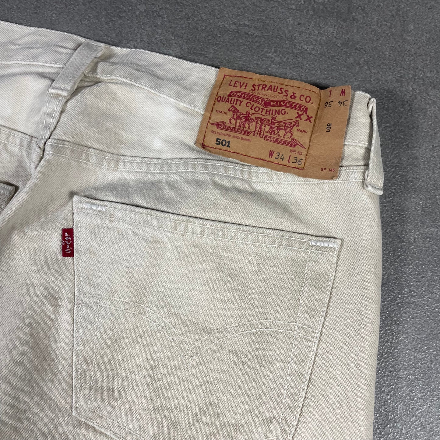 Levi’s 501 Made in UK (M)