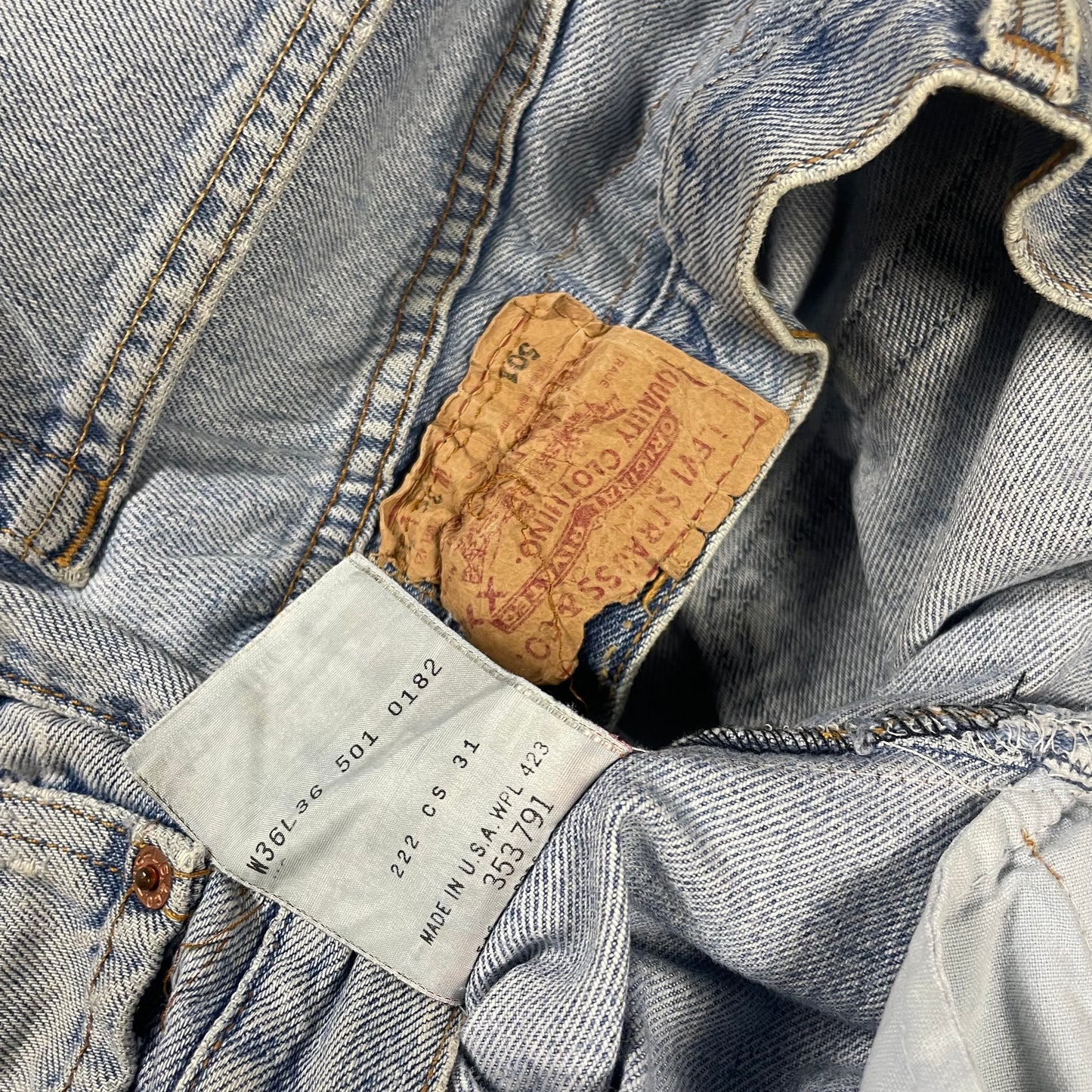 Levi’s 501 Made in USA (L)