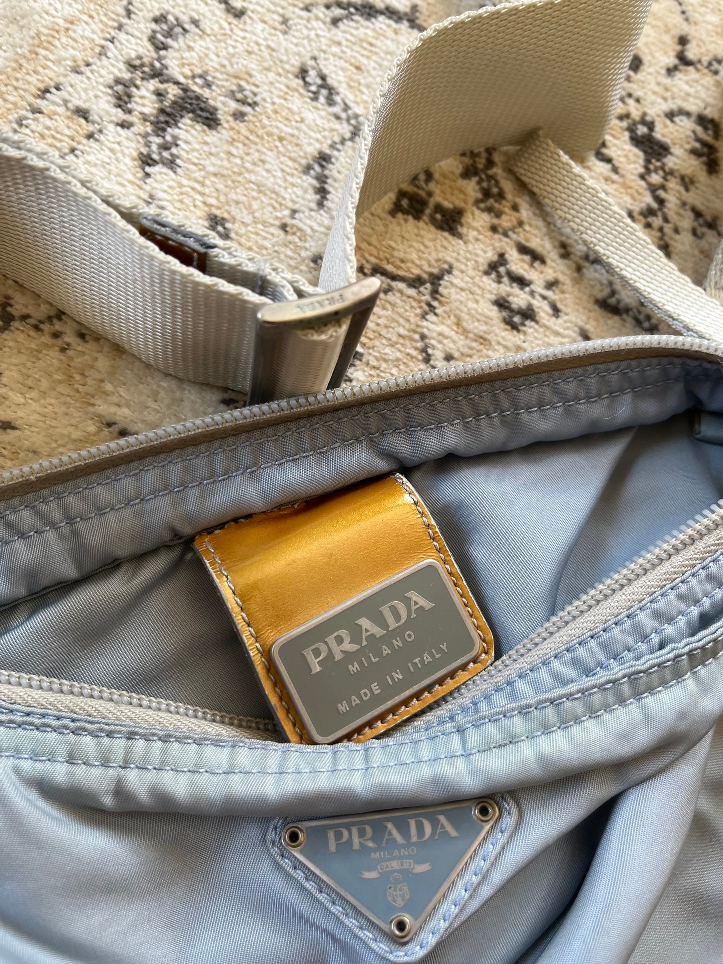 Prada Milano BabyBlue Bag