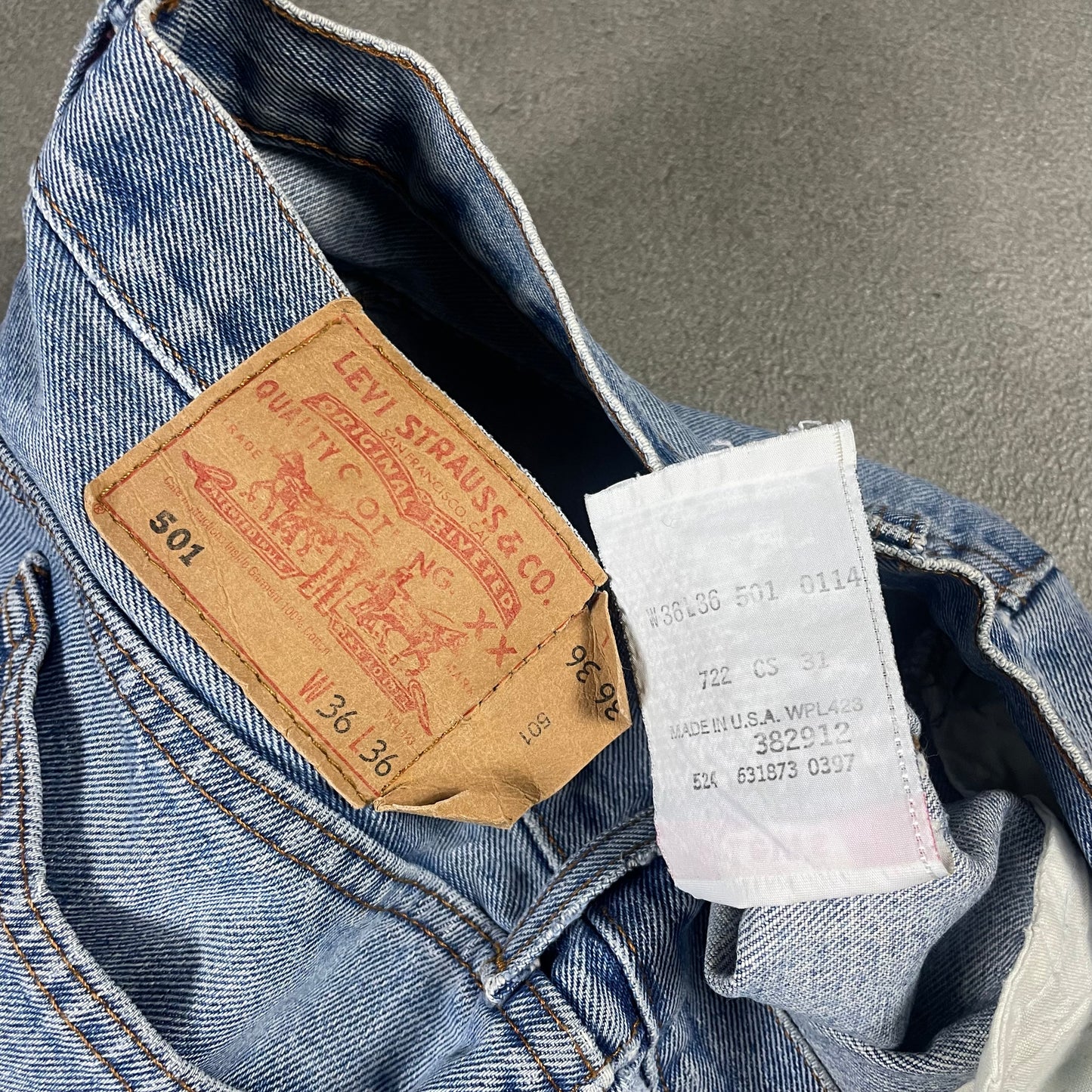 Levi’s 501 Made in USA (L)