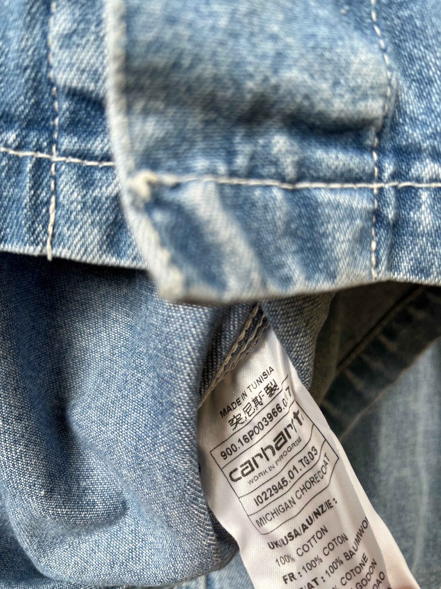 Carhartt Michigan Jeans Jacket (L)