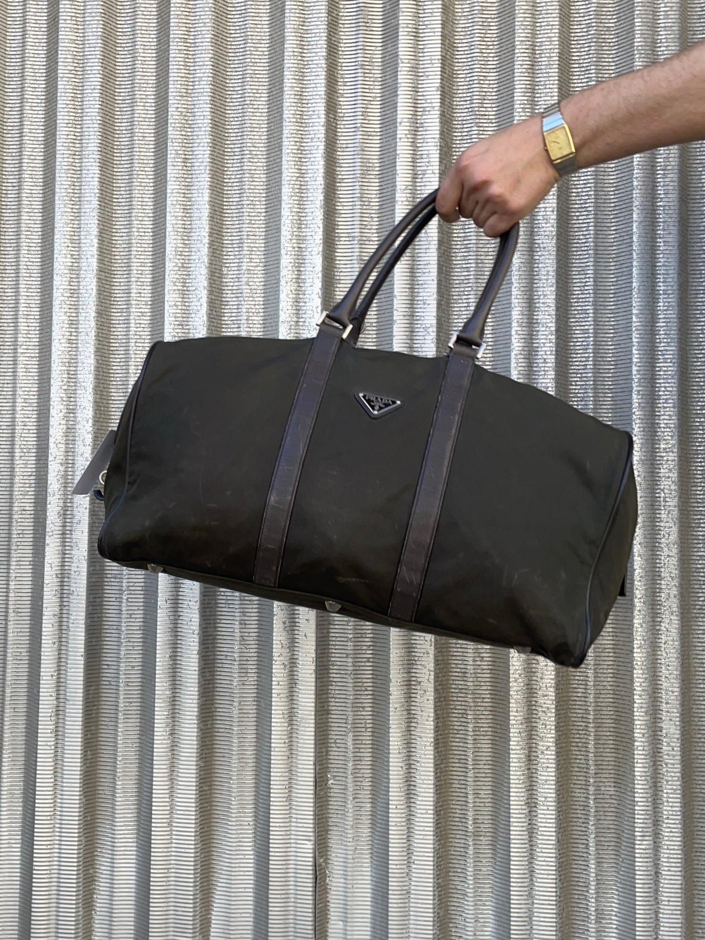Prada Milano Duffle Bag